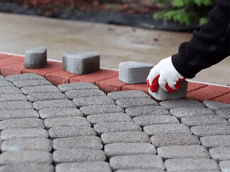 Укладка тротуарной плитки и брусчатки на бетонное основание своими руками - DigestWIZARD